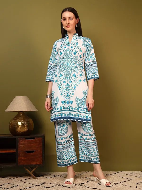 White_Rayon_Slub_Digital_Print_Co_Ord_Set_For_Women