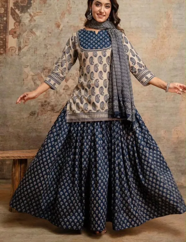 Women_Trendy_Cotton_Blue_Printed_Kurta_With_Pant_and_Dupatta