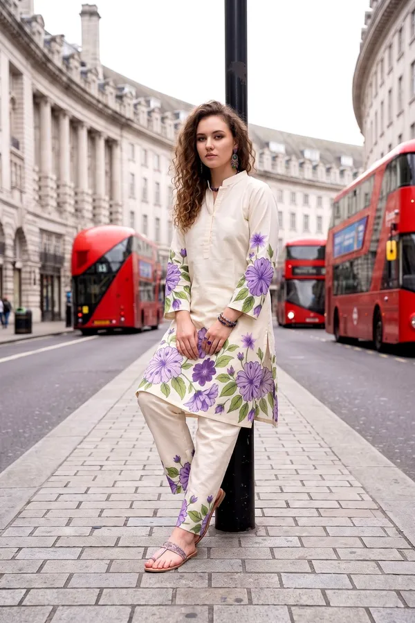 Women_Beige_&_Purple_Floral_Printed_Rayon_Slub_Co-ord_Set