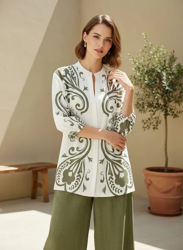 Women_Olive_Green_Rayon_Slub_Paisley_Printed_Co-ord_Set