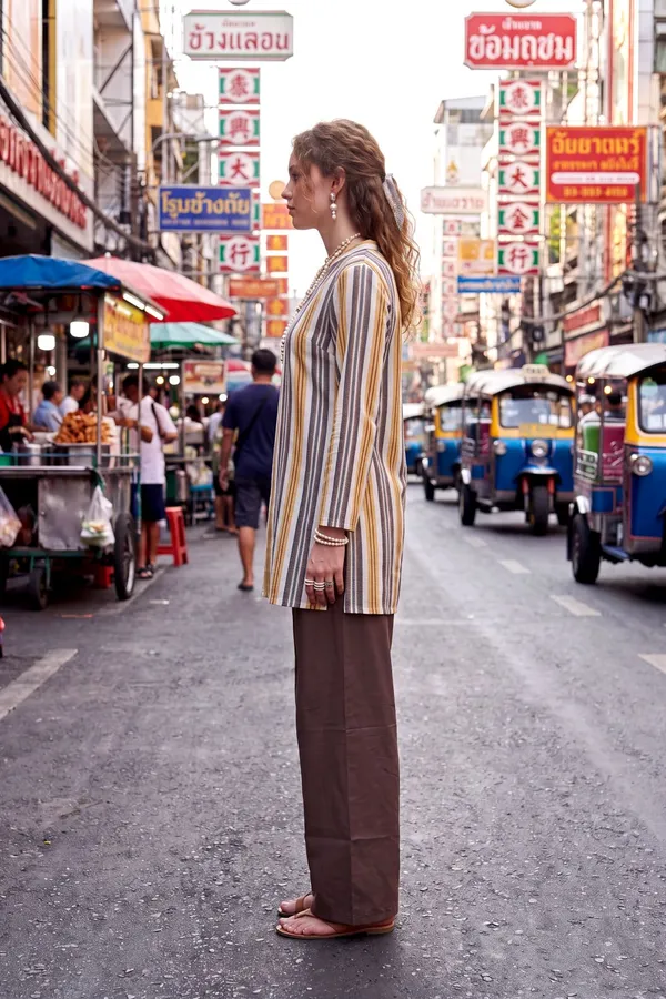 Women_Coffee_Brown_Striped_Digital_Printed_Rayon_Slub_Kurta_Palazzo_Cord_Set_with_V-Neck_Design