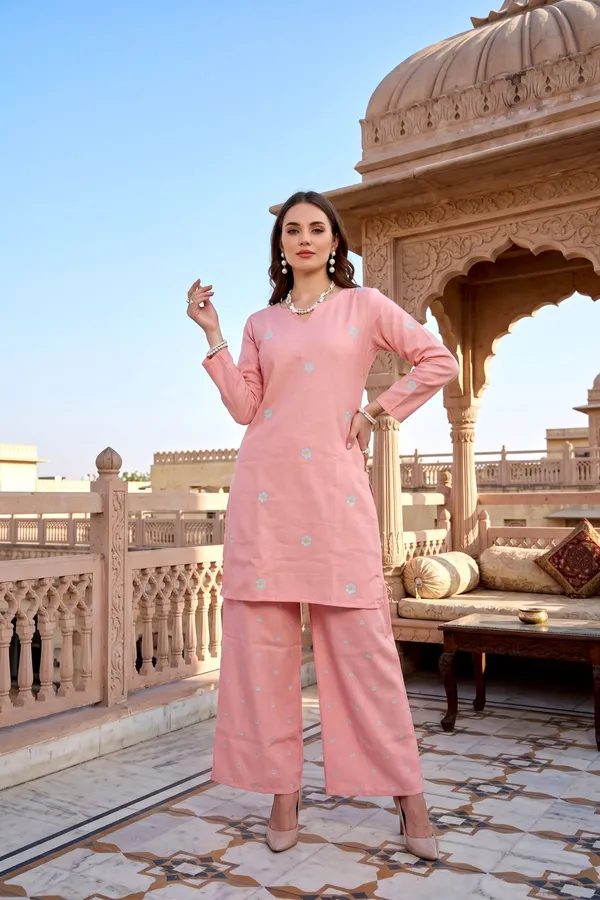 Women_Peach_Digital_Printed_Pure_Cotton_Co-ord_Set