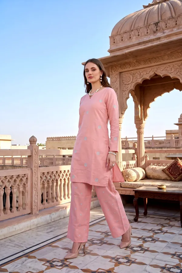 Women_Peach_Digital_Printed_Pure_Cotton_Co-ord_Set