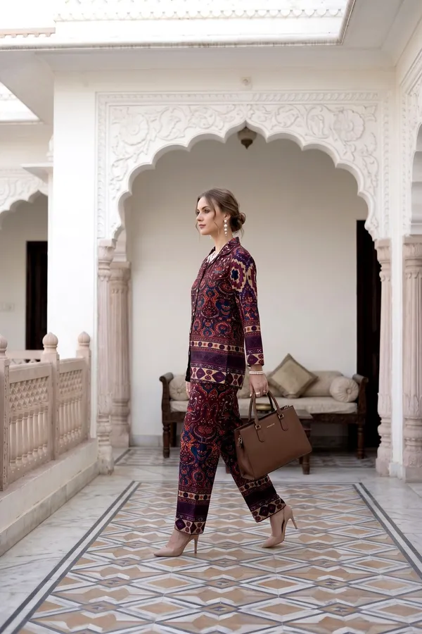 Women_Maroon_Ethnic_Digital_Printed_Rayon_Co-Ord_Set