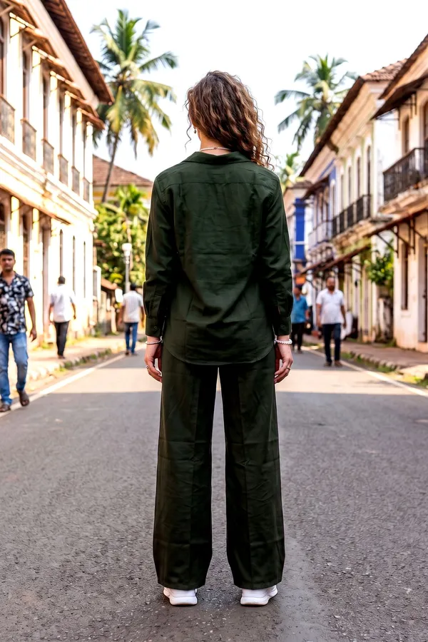 Women_Olive_Green_Cotton_Co-ord_Set