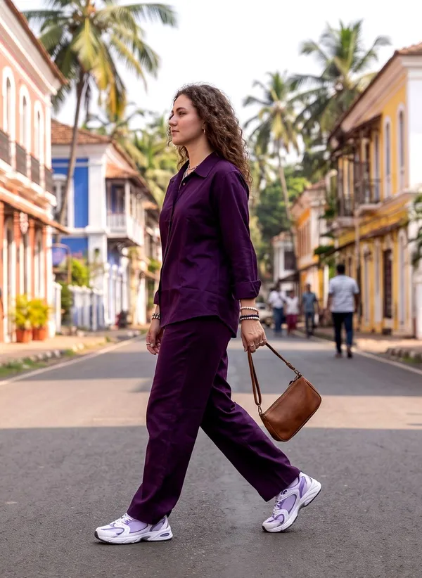 Women_Wine_Purple_Cotton_Co-ord_Set