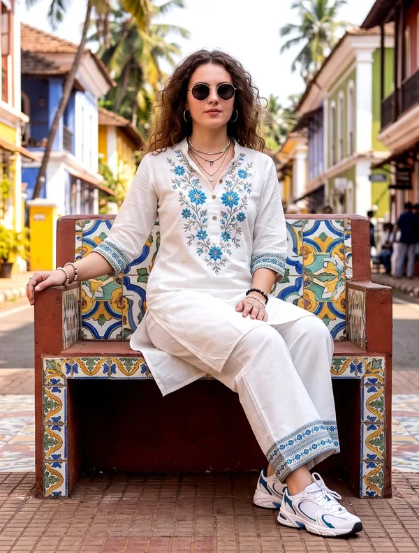 Women_Off-White_Rayon_Slub_Kurta_Set