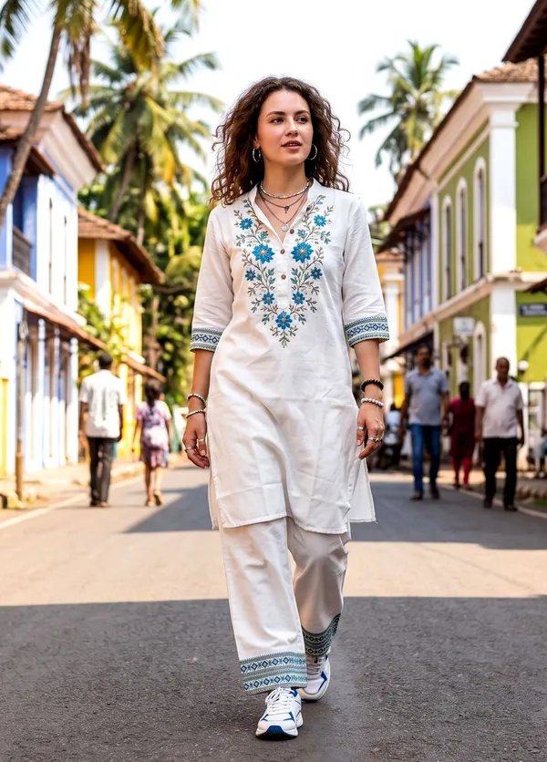 Women_Off-White_Rayon_Slub_Kurta_Set