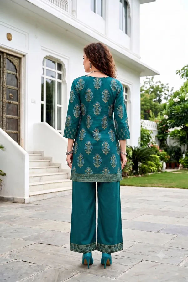Women_Teal_Green_Cotton_Printed_Co-ord_Set