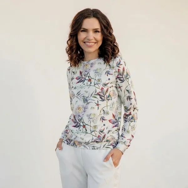 Multicolor_Cotton_Blend_Printed_T-Shirt_For_Women