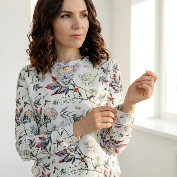 Multicolor_Cotton_Blend_Printed_T-Shirt_For_Women