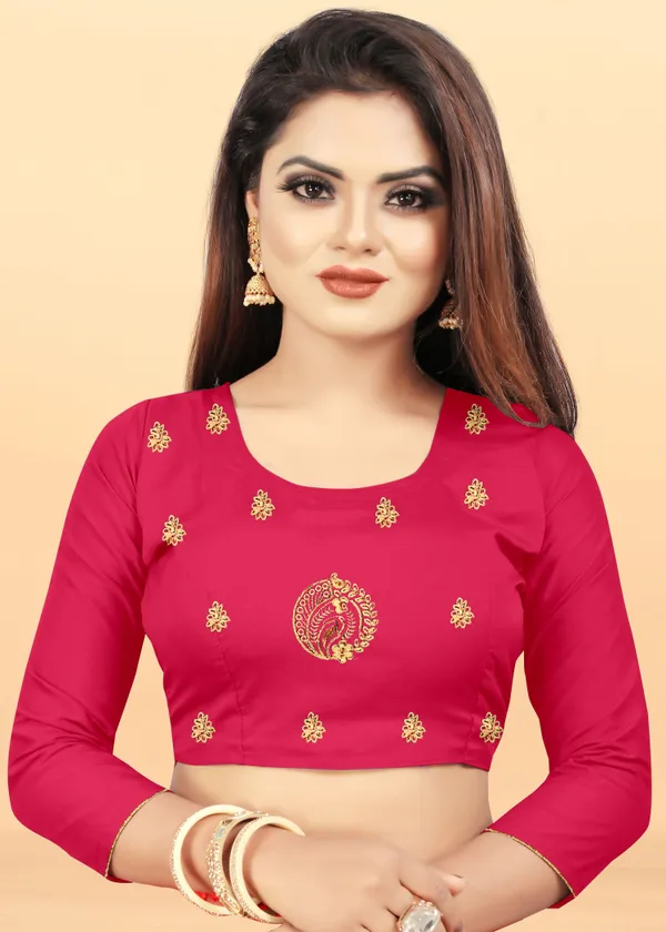 Pink_Embroidered_Bollywood_Art_Silk_Saree_For_Women