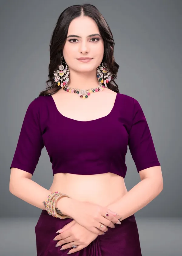 Purple_Embroidered_Self_Design_Bollywood_Silk_Blend_Satin_Saree_For_Women
