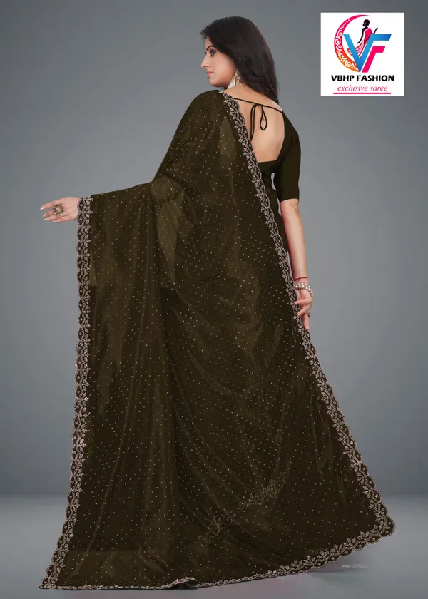 Green_Embellished_Bollywood_Net_Saree_For_Women