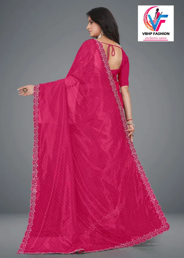 Pink_Embellished_Bollywood_Net_Saree_For_Women