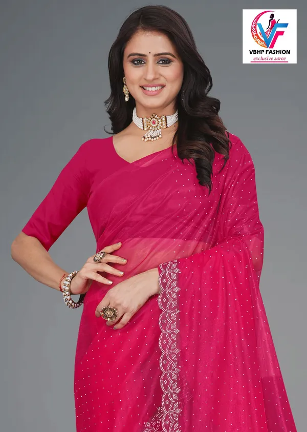 Pink_Embellished_Bollywood_Net_Saree_For_Women