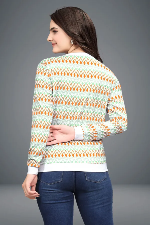 Multicolor_Cotton_Blend_Printed_T-Shirt_For_Women