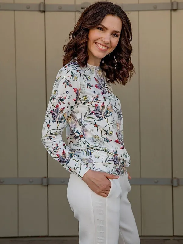 Multicolor_Cotton_Blend_Printed_T-Shirt_For_Women