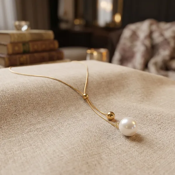 Alondra_Gold_Pearl_Dangle_Adjustable_Bolo_Style