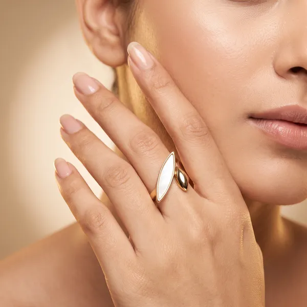 Aurelia_Marquise_Mother_of_Pearl_Open_Ring