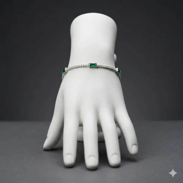 Dorothy_White_Gold_Tone_Anti-Tarnish_Emerald_Tennis_Bracelet