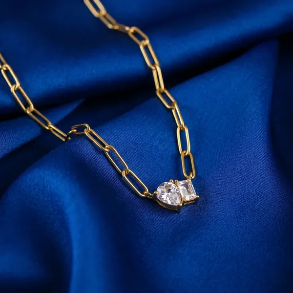 Elisha_"Toi_et_Moi"_Paperclip_Station_Necklace