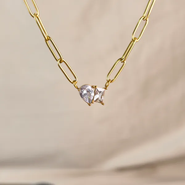 Elisha_"Toi_et_Moi"_Paperclip_Station_Necklace