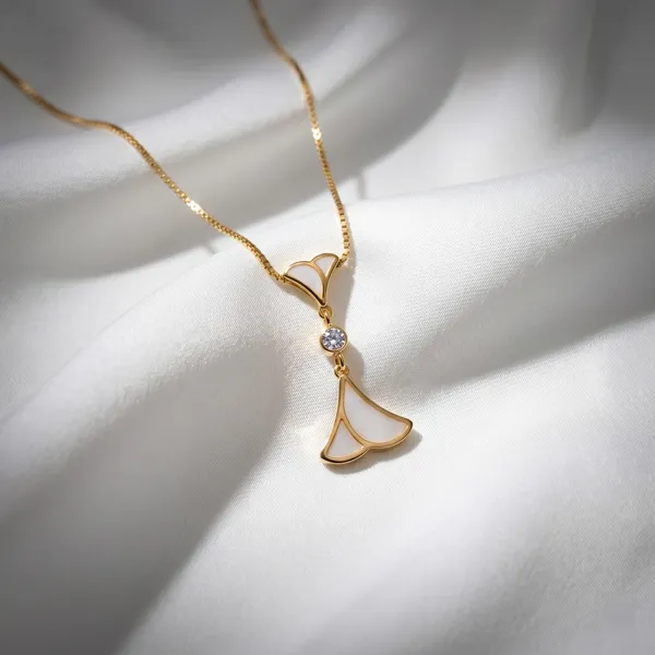 Emily_"Graceful_Petal"_Fan_Drop_Necklace
