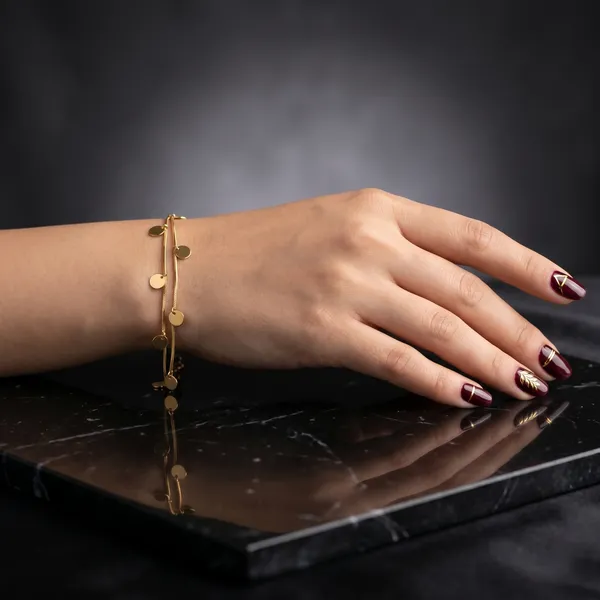 Erica_The_"Liquid_Layer"_Disc_Bracelet