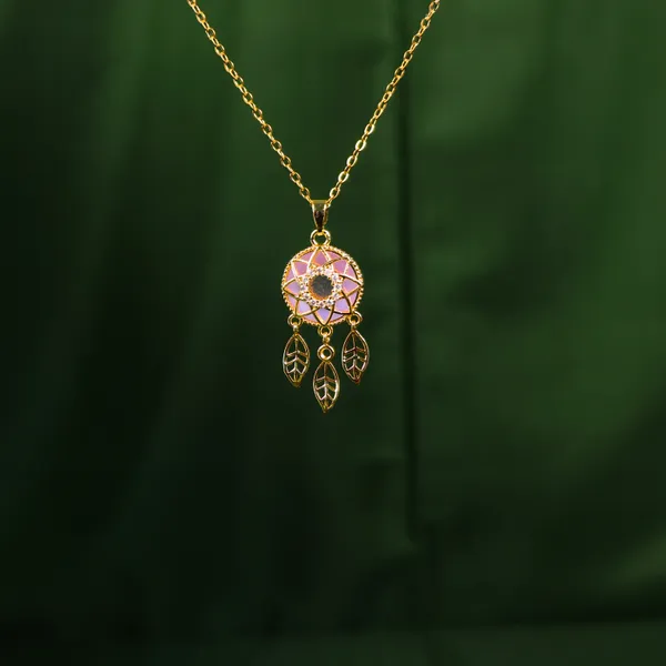 Ethereal_Dreamcatcher_Leaf_Necklace