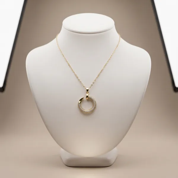 Evelynn_Pavé_Crystal_Loop_Necklace