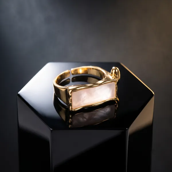 Lyra_Textured_Rectangle_Mother_of_Pearl_Ring