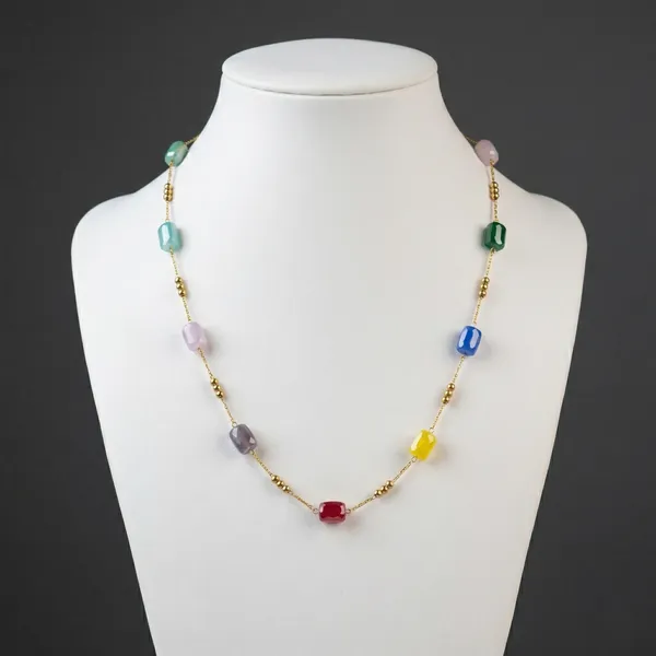 Sophia_Multicolor_Stone_Necklace