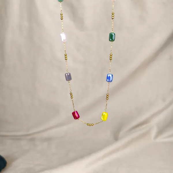 Sophia_Multicolor_Stone_Necklace
