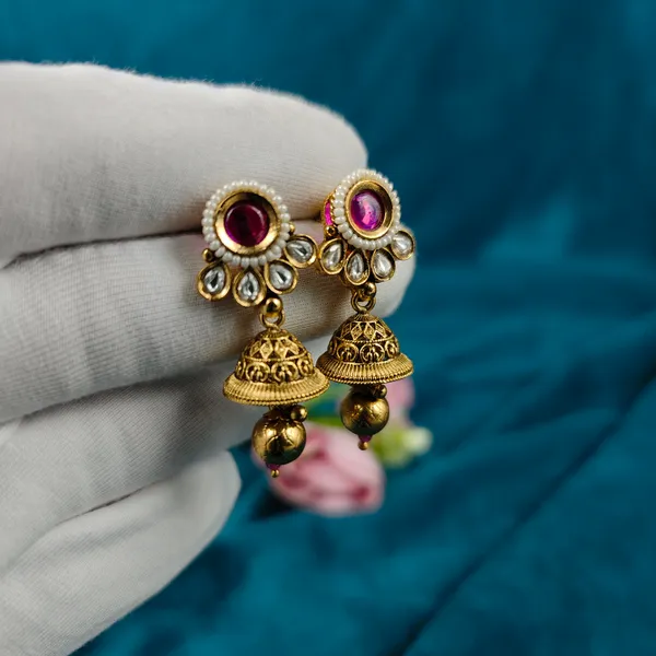 Svarnachakra_1Gm_Gold_Plated_Necklace_set