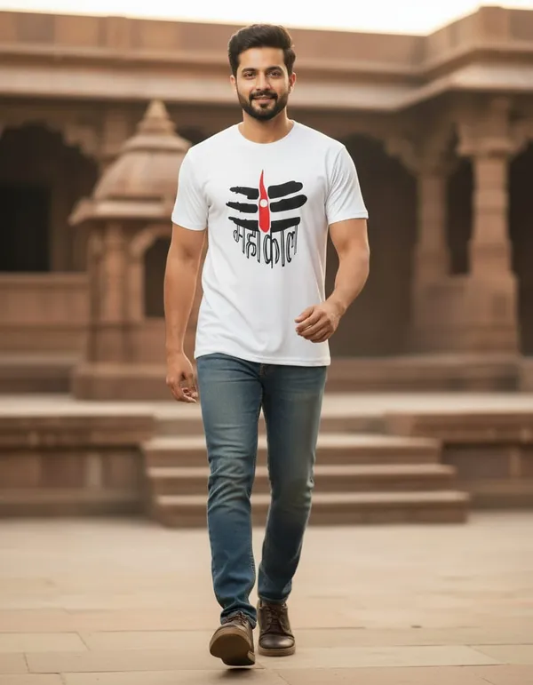 Mahakal_T-Shirt_White