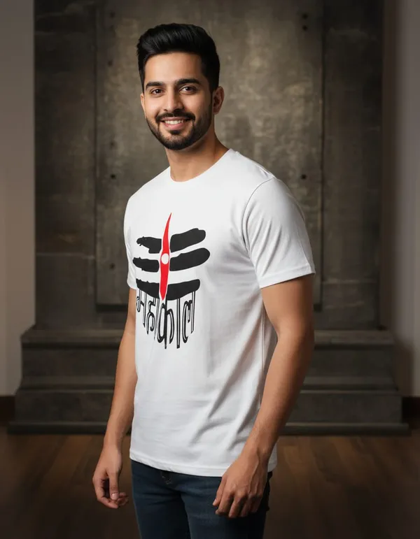 Mahakal_T-Shirt_White