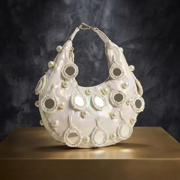 White_Mirror_Flaunt_Bag_White