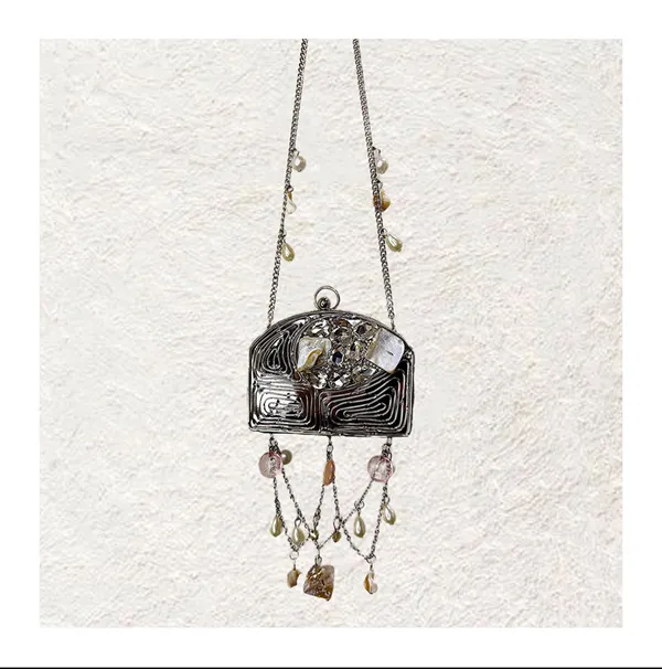 Parisa_Silver_Mini_Metal_Bag_Silver