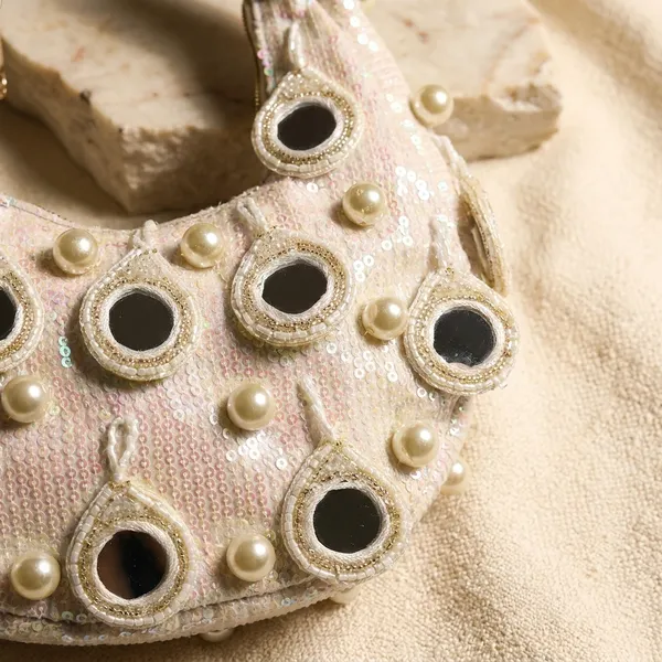 White_Mirror_Flaunt_Bag_White