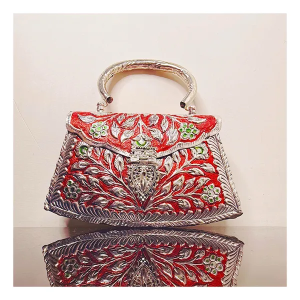 Ranisa_Metal_Bag_Red