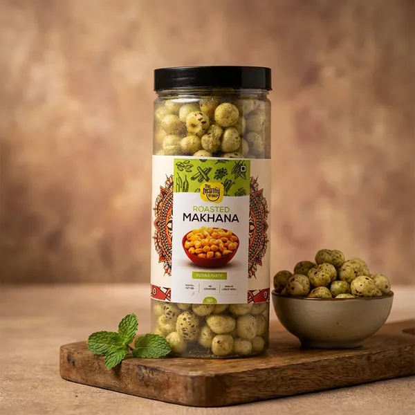 Pudina_(Mint)_|_Pack_of_2_|_Premium_Roasted_Makhana_Jar_75g_|_Healthy_Snacks_|_Low_Calorie,_Vegan,_Spicy_&_Tasty