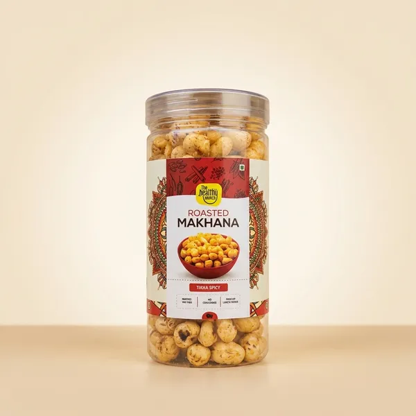 Tikha_Spicy_|_Premium_Roasted_Makhana_Jar_75g_|_Healthy_Snacks_|_Low_Calorie,_Vegan,_Spicy_&_Tasty_(Pack_Of_2)