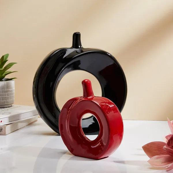 Red_And_Black_Ceramic_Apple_Set_Home_Decorative_Ceramics_Apple_Shape_Statue_Showpiece_For_Home_Decor_Living_Room
