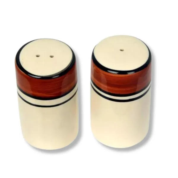 Brown_And_White_Vintage_Ceramic_Salt_And_Pepper_Shaker_Set_Of_2