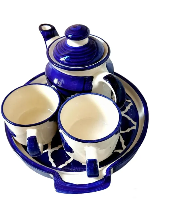 Blue_Hand_Painted_Kitchenware_Ceramic_Tea_Kettle_Set_Morning_Tea_Set_1_Kettle_600Ml_1_Tray_Tea_Cup_2_Piece_180Ml