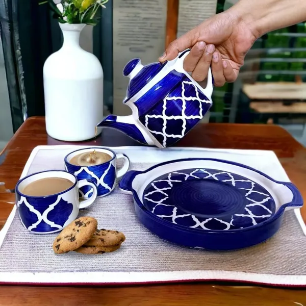 Blue_Hand_Painted_Kitchenware_Ceramic_Tea_Kettle_Set_Morning_Tea_Set_1_Kettle_600Ml_1_Tray_Tea_Cup_2_Piece_180Ml