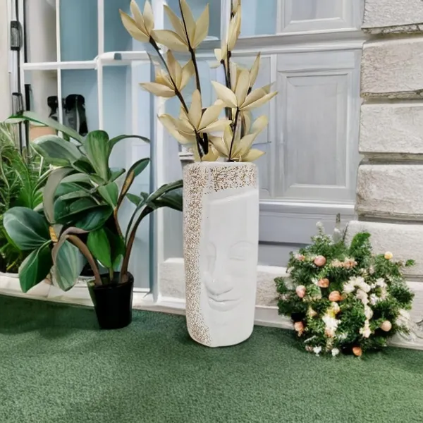 White_Ceramic_Flower_Vase_Flower_Vases_For_Centerpieces