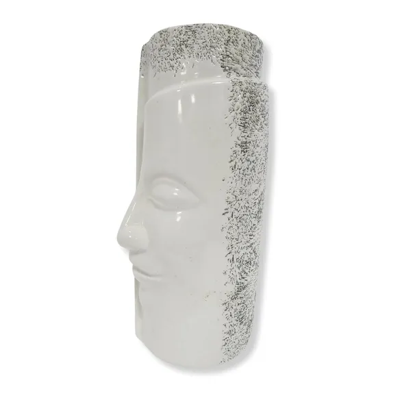 White_Elegant_Ceramic_Flower_Vase
