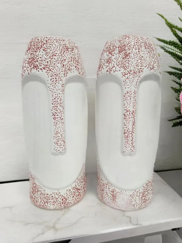 White_Face_Flower_Vase_With_Texture_Finish_Superior_Textured_Flower_Vase_For_Office_Or_Home_Decor